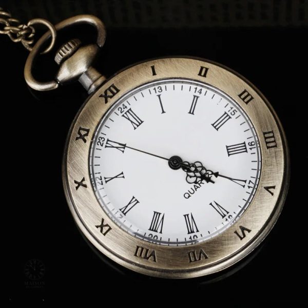 Montre gousset avec une touche d'originalité