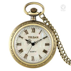 Montre gousset or avec design intemporel
