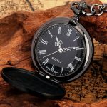 Montre Gousset Personnalisée en acier inoxydable