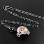Montre de poche avec photo personnelle