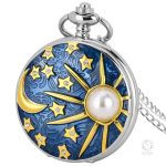 Montre gousset avec cadran distinctif et élégant