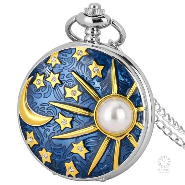Montre gousset avec cadran distinctif et élégant
