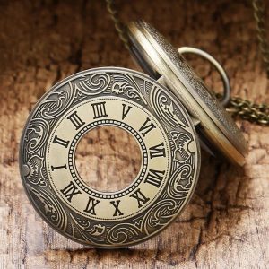 Accessoire vintage : Montre Gousset Chiffres Romains