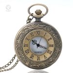 Montre Gousset élégante, chiffres romains sur le cadran