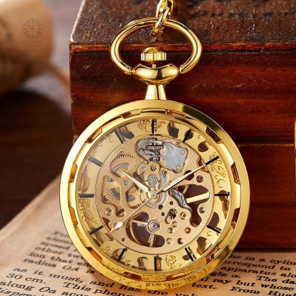 Montre Gousset Squelette