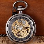Montre Gousset Squelette pour homme et femme