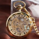 Montre Gousset avec cadran transparent