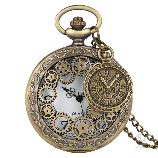 Élégante montre gousset pour amateurs de steampunk
