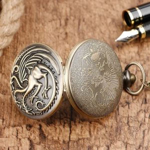 Accessoire horloger rétro en bronze