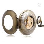 Élégante montre de poche mécanique pour collectionneurs