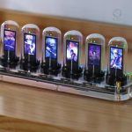 Nixie Tube Horloge au style rétro pour décoration intérieure