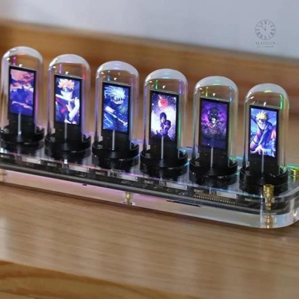 Nixie Tube Horloge au style rétro pour décoration intérieure