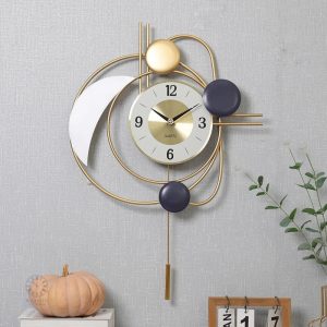Pendule horloge murale design luxe