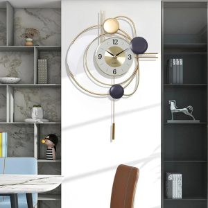 Horloge murale élégante au style contemporain