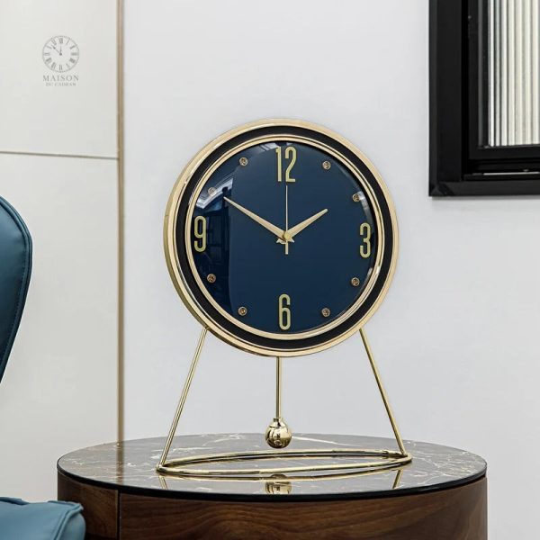 Horloge à poser avec style minimaliste