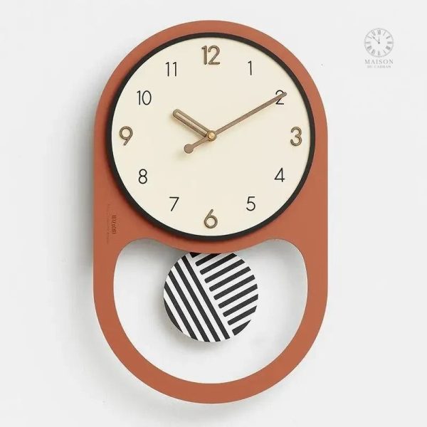 Horloge murale contemporaine pour intérieur moderne