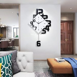 Pendule murale à aiguilles classiques pour un style intemporel