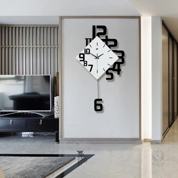 Pendule murale décorative pour une ambiance chaleureuse