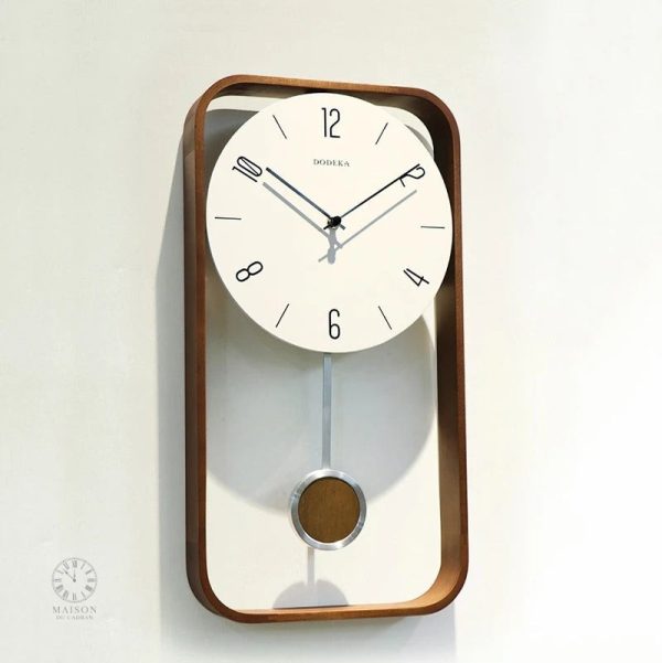 Horloge murale avec style moderne et épuré