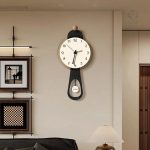 Horloge murale design pour salon ou bureau