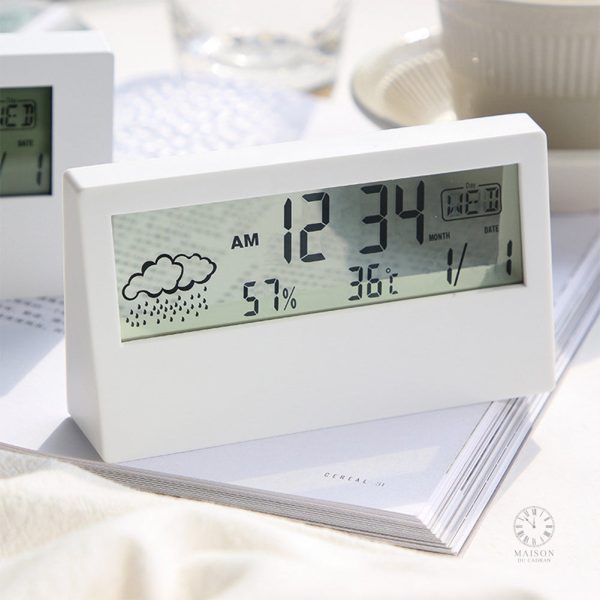 Horloge à poser numérique pour décoration intérieure