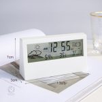 Horloge digitale compacte pour bureau ou table de nuit