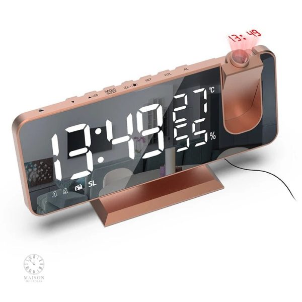 Radio-Réveil avec affichage LED clair