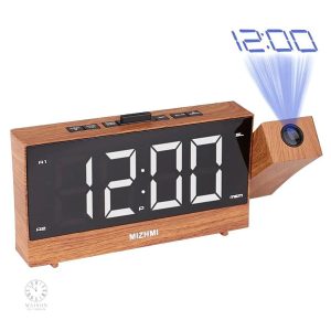 Réveil lumineux avec projection sur mur ou plafond