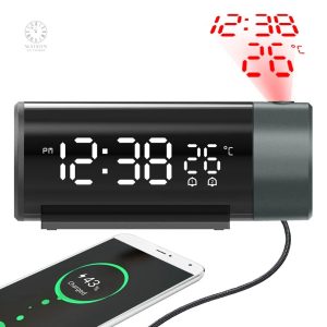 Appareil de réveil pratique avec projection numérique