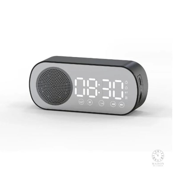 Réveil Bluetooth avec affichage numérique clair