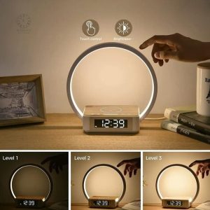 Réveil multifonction avec charge sans fil