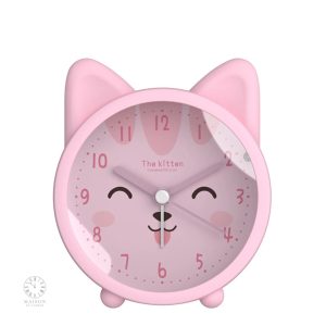 Réveil en forme de chat avec affichage numérique