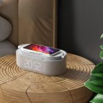 Réveil connecté avec alarme personnalisable et snooze