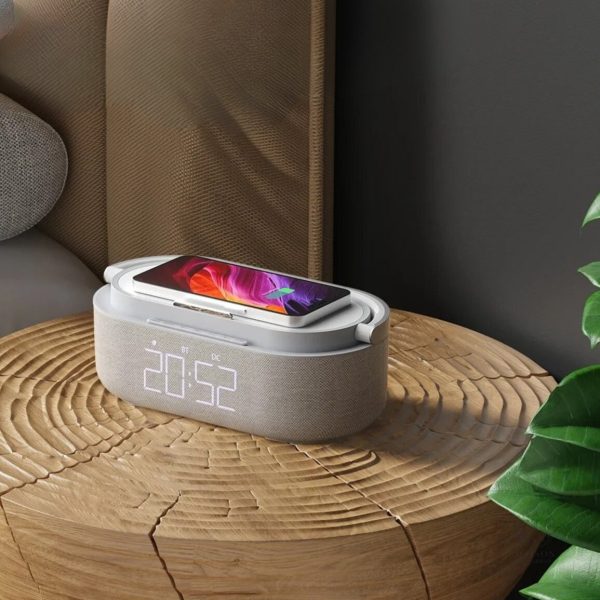 Réveil connecté avec alarme personnalisable et snooze