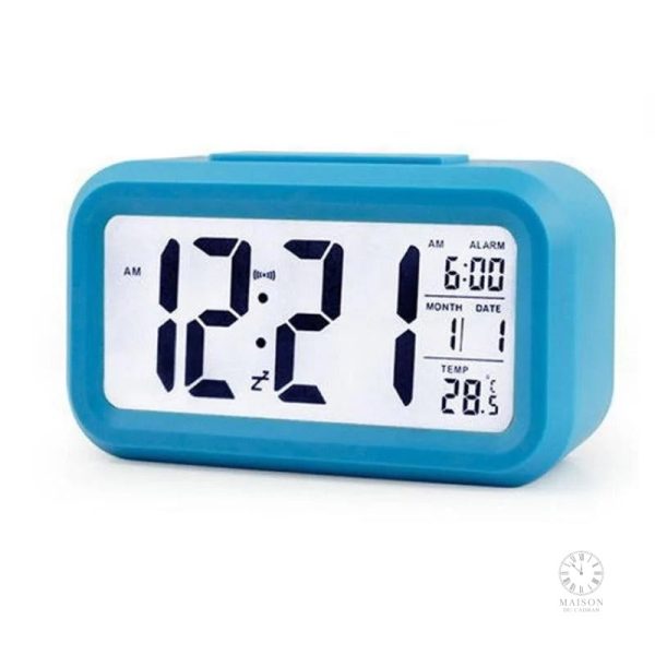 Réveil de voyage avec fonction snooze intégrée