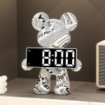 Réveil chic alliant esthétique et fonctionnalité