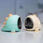Réveil dinosaure au design amusant pour enfants