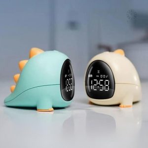 Réveil dinosaure au design amusant pour enfants