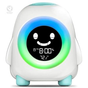 Réveil enfant ludique avec couleurs attrayantes