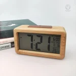 Réveil en Bois élégant et minimaliste