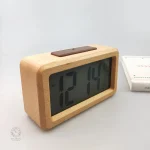 Réveil en Bois au design naturel