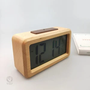 Réveil en Bois au design naturel
