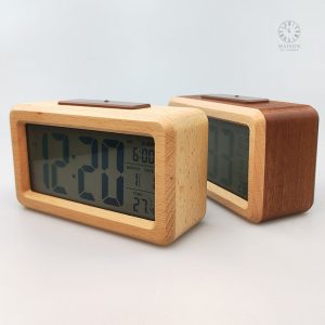 Réveil en Bois moderne pour la chambre