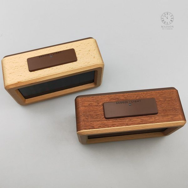Réveil en Bois au style scandinave