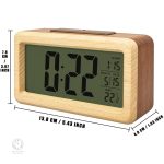 Réveil en Bois, accessoire déco pratique