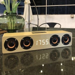 Réveil connecté avec haut-parleur Bluetooth