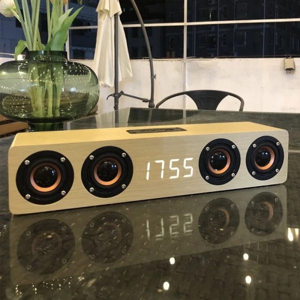 Réveil connecté avec haut-parleur Bluetooth