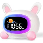 Horloge pour enfant avec indicateur jour nuit