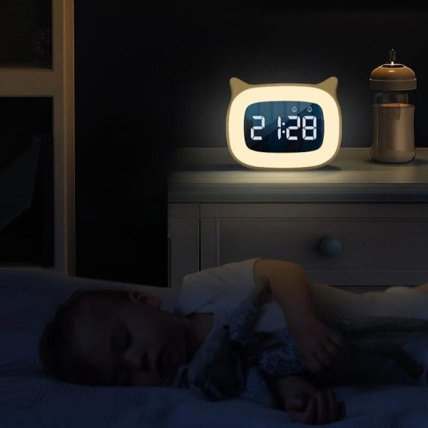 Réveil avec lumière douce pour petits