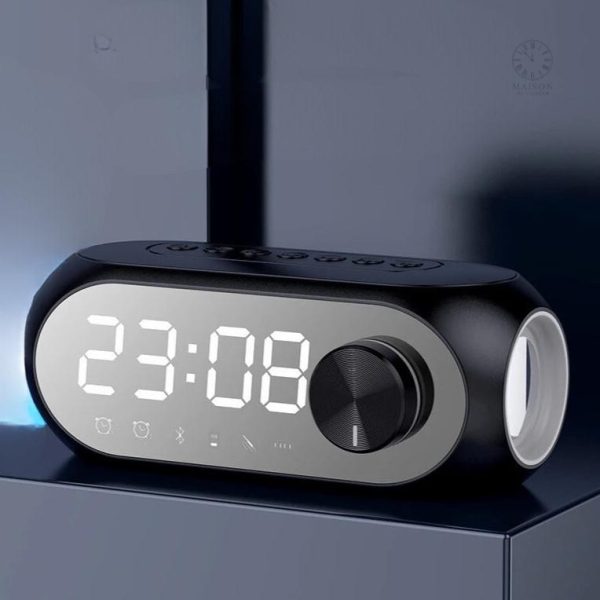 Réveil avec alarme personnalisable et snooze
